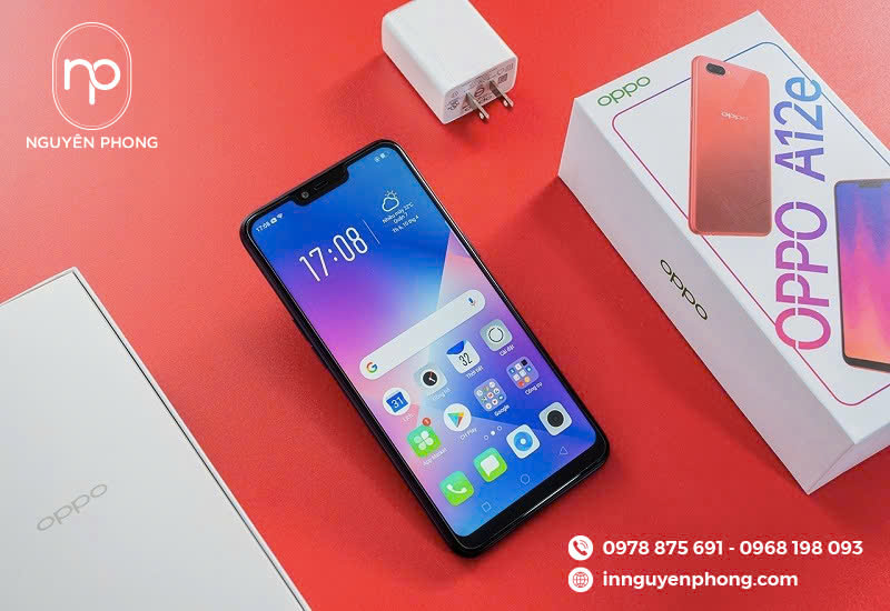 Xu hưởng in hộp đựng cao cấp cũng hãng điện thoại OPPO